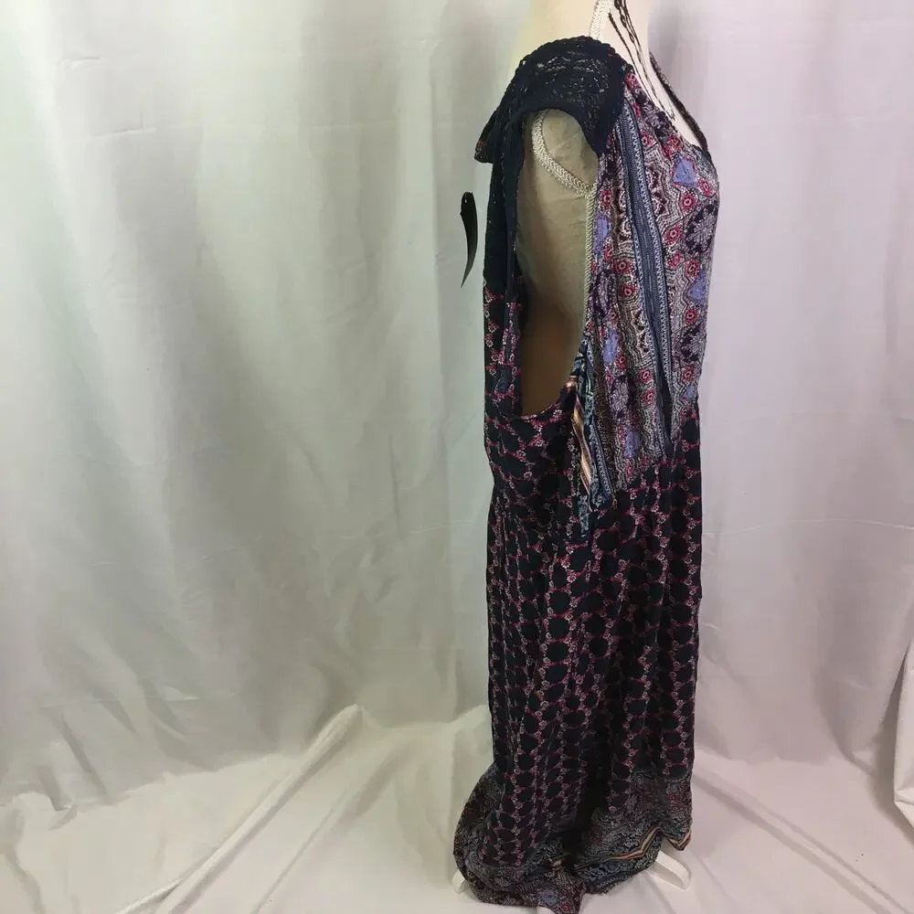 Artesia Trapeze Dress Midnight Blue XXL